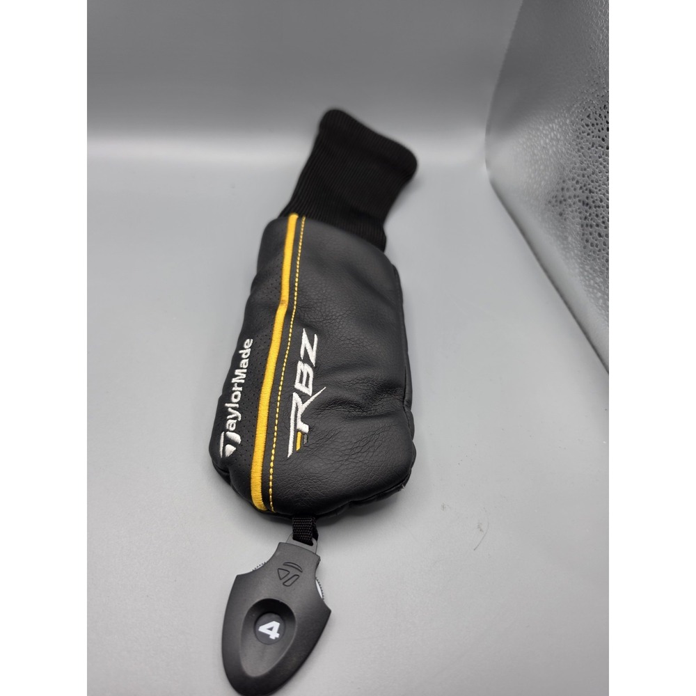 TaylorMade RBZ RocketBallz #4 Hybrid Rescue Golf Headcover Black Yellow